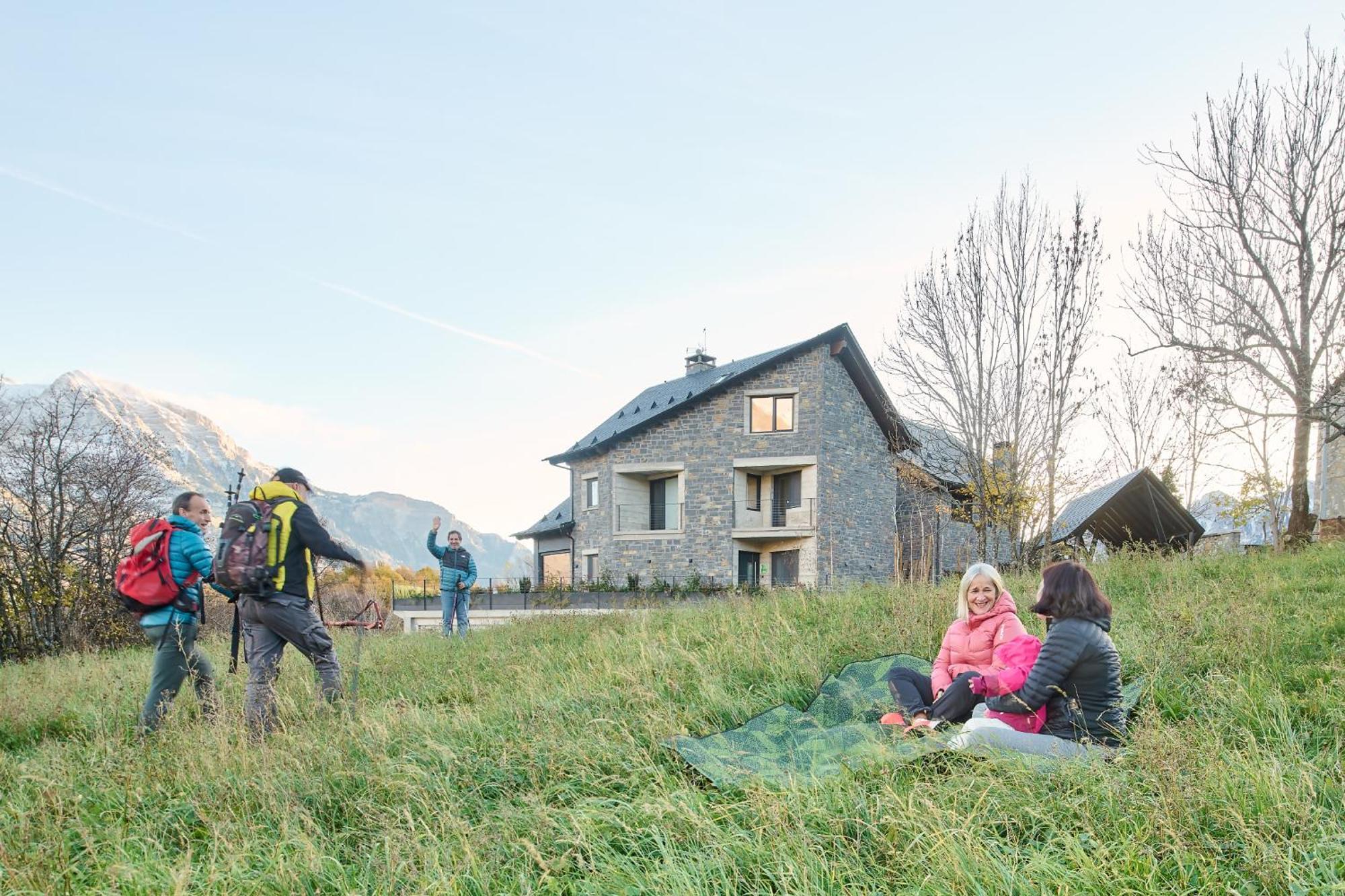 Casa De La Paz En El Valle De Tena Sandiniés Zewnętrze zdjęcie