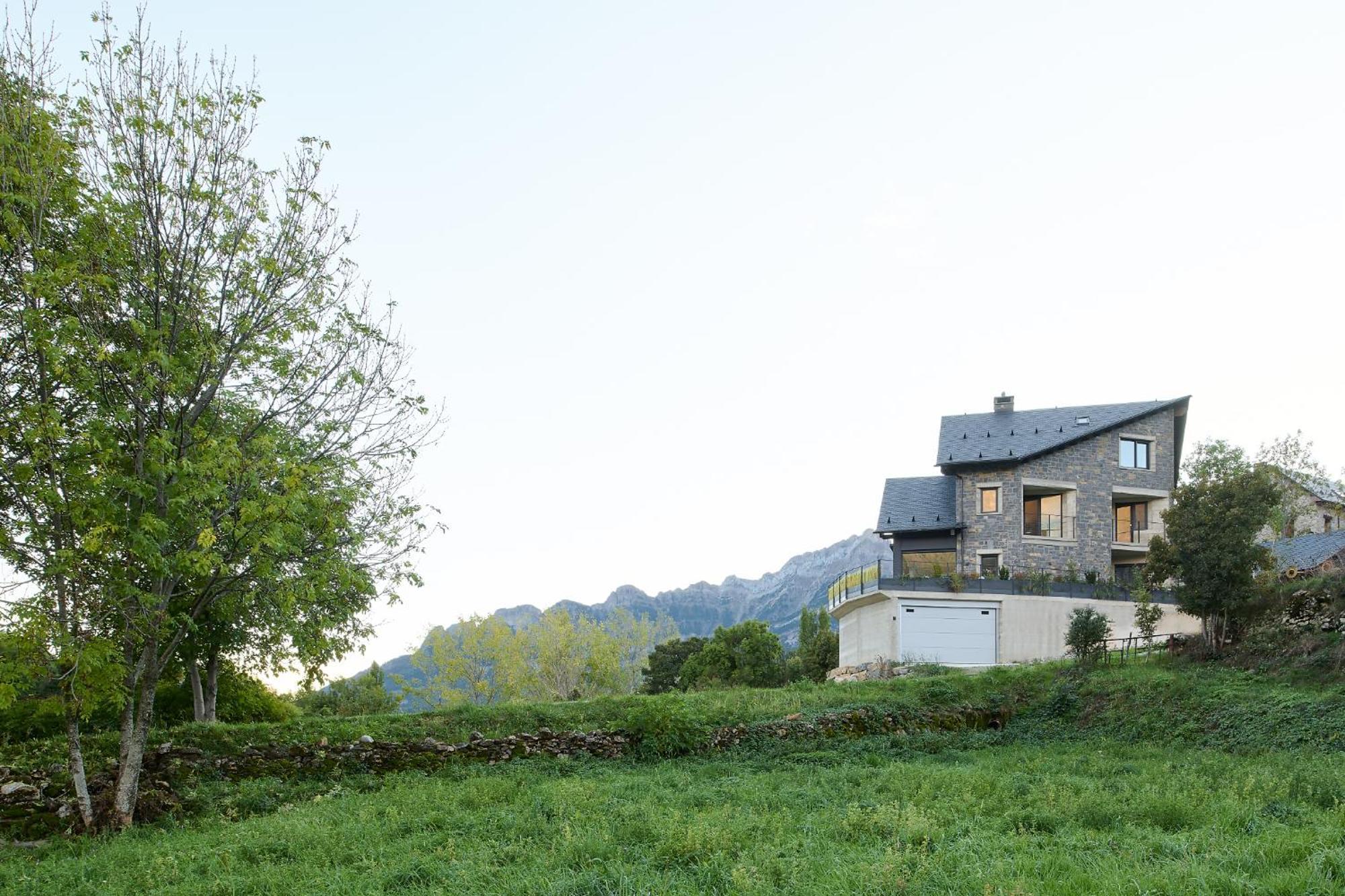 Casa De La Paz En El Valle De Tena Sandiniés Zewnętrze zdjęcie