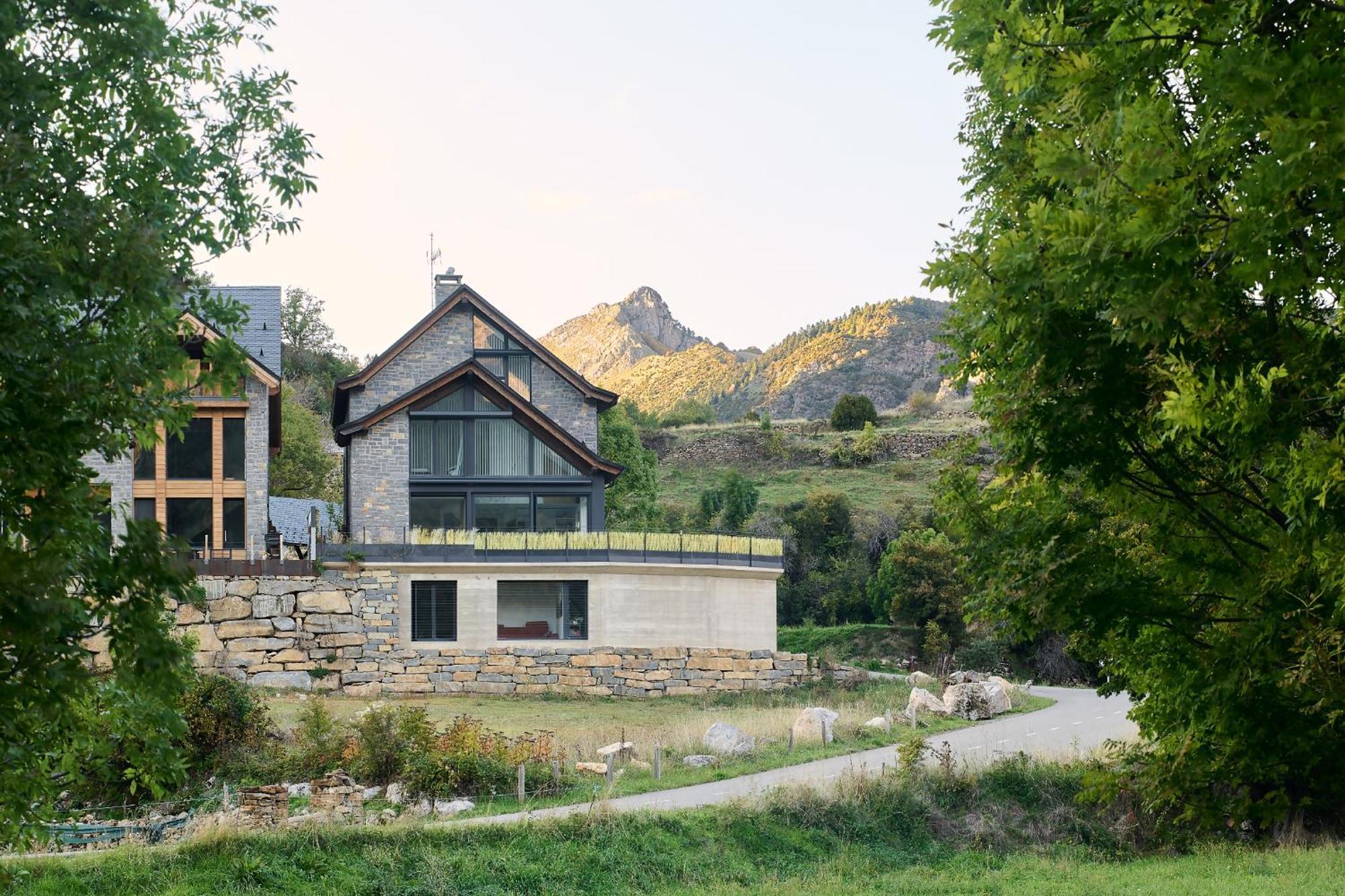 Casa De La Paz En El Valle De Tena Sandiniés Zewnętrze zdjęcie