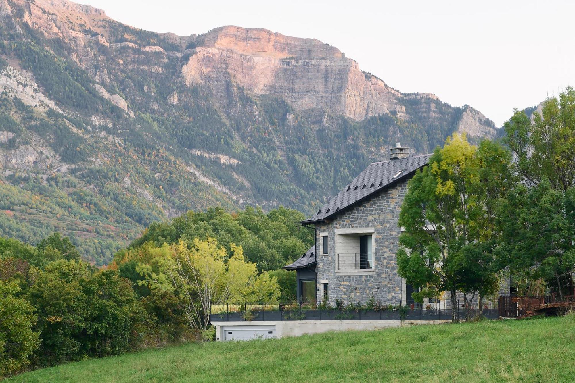 Casa De La Paz En El Valle De Tena Sandiniés Zewnętrze zdjęcie